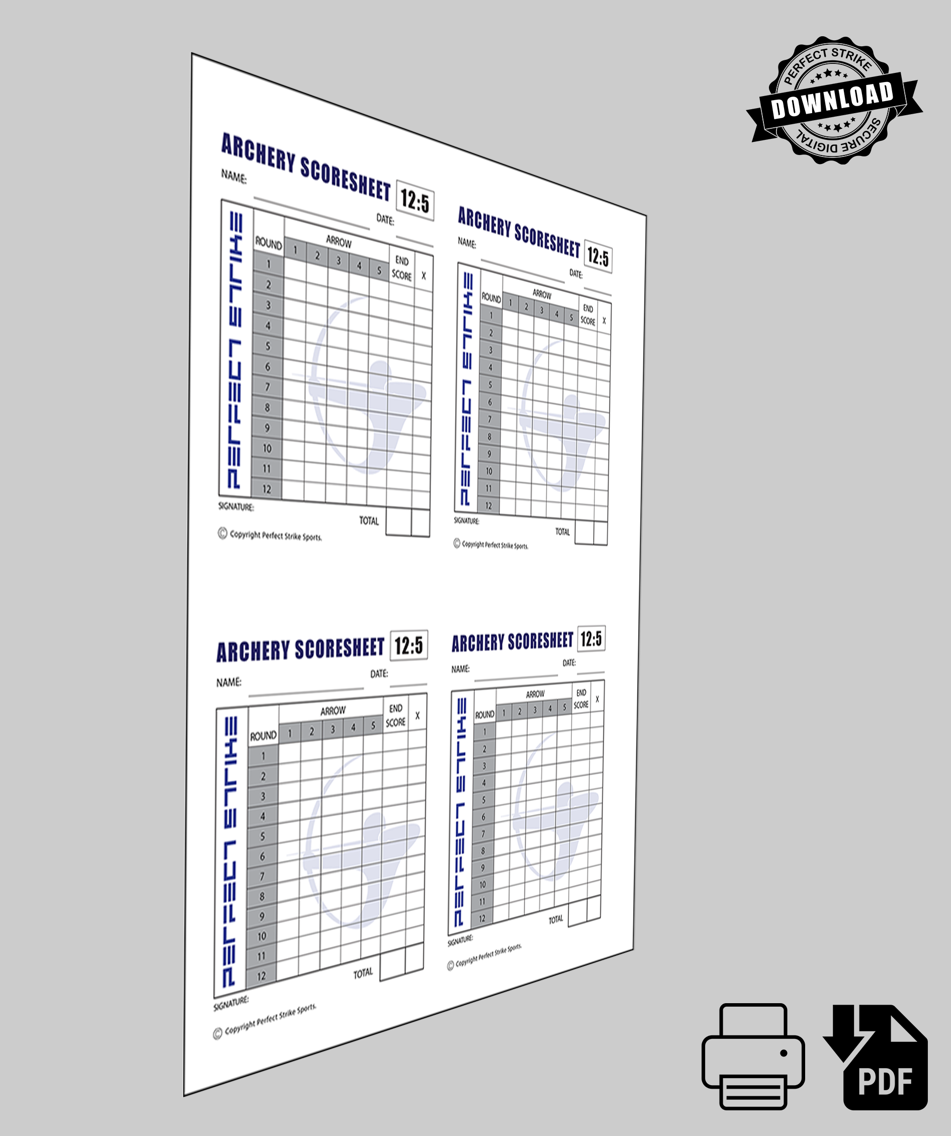 DIY Scorebooks – Perfect Strike Sports