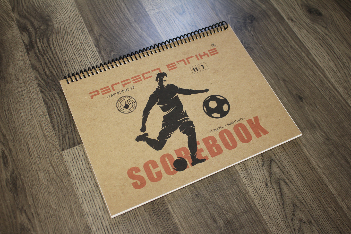 Perfect Strike SOCCER Scorebook with Rules and Scoring Instructions : Heavy Duty. Adult and Youth Soccer. TS-11-7-H