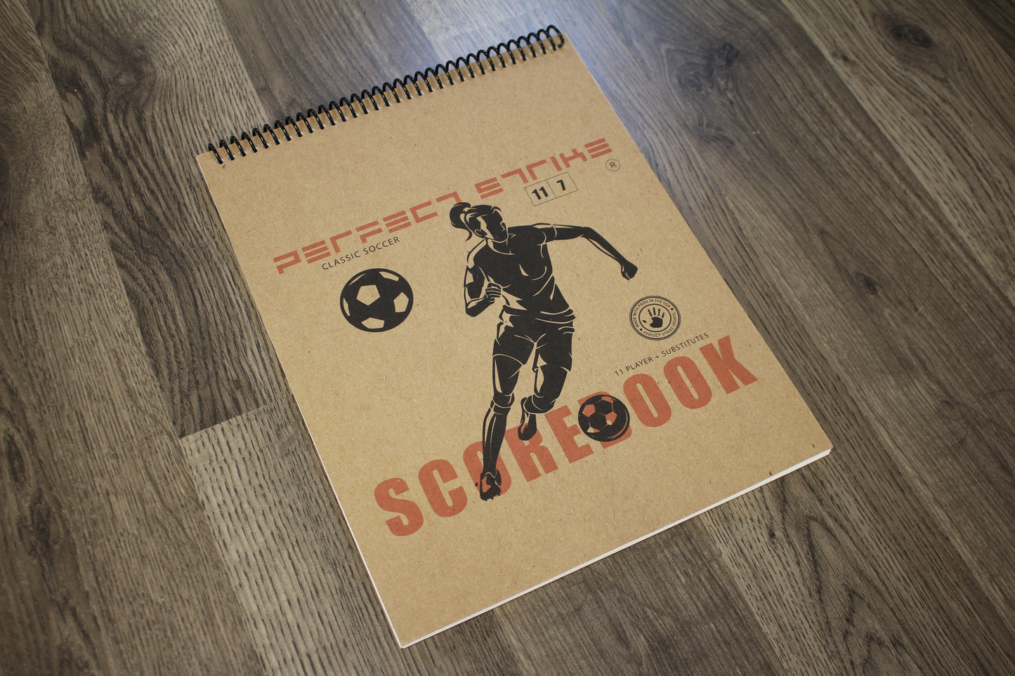 Perfect Strike SOCCER Scorebook with Rules and Scoring Instructions : Heavy Duty. Adult and Youth Soccer. TS-11-7W-V