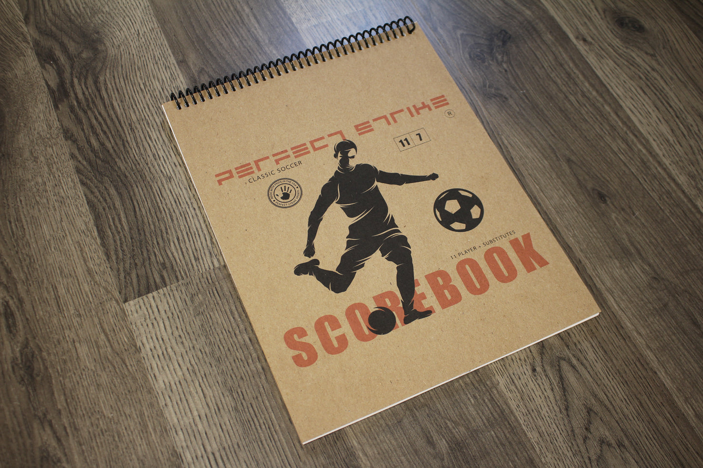 Perfect Strike SOCCER Scorebook with Rules and Scoring Instructions : Heavy Duty. Adult and Youth Soccer. TS-11-7W-V