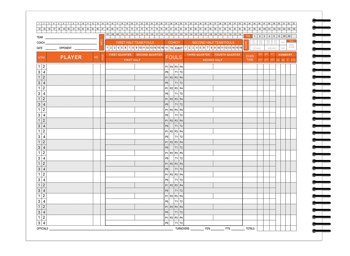Perfect Strike SOFTBALL Scorebook with Rules and Scoring Instructions. Heavy Duty. Youth or Adult Softball. TS-14:7.