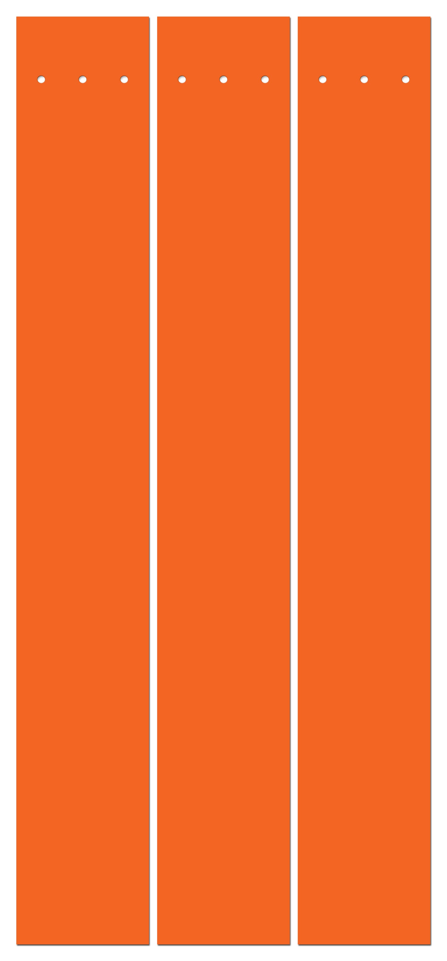 PERFECT FLETCH arrow cresting wraps by Perfect Strike Archery. MATTE ORANGE. Adhesive backed premium vinyl. 7" Arrow Wraps.