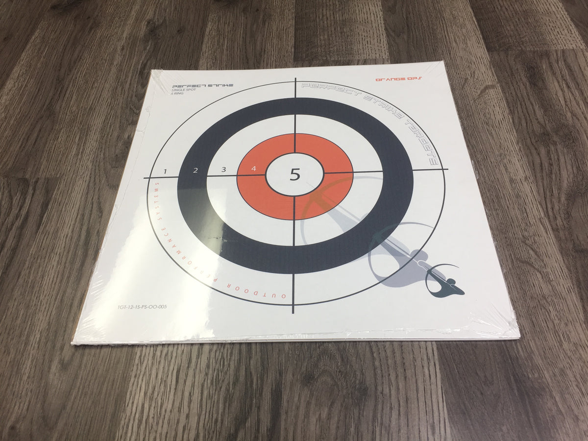 Near Perfect Target Perfect Strike ARCHERY Targets. ORANGE OPS No. 005. Single Spot Target ...